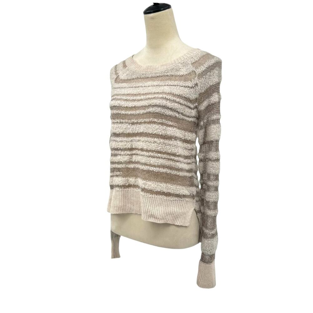 BCBGeneration NWT Risa Wool Blend Neutral Tan Ope… - image 3